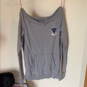 Victoria Secret PINK off the shoulder sweatshirt